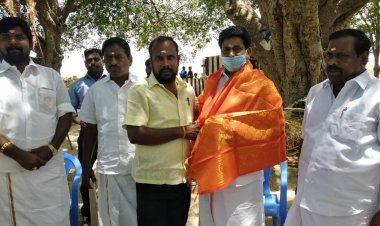 தொடா்ந்து மக்கள்பணியில் பாா்வா்ட்பிளாக் கதிரவன் பெருமிதம்