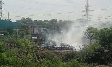 குப்பைகளை எரித்து சுகாதாரக்கேடு செய்யும் நகராட்சி திருமங்கலம் மக்கள் வேதனை