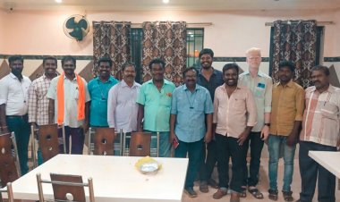 வாலாந்தூர் அங்காளஸ்வரி திருக்கோவில் கும்பாபிஷேகம் செய்தியாளர்களுக்கு 4 தேவர்கள் சார்பில் நன்றி