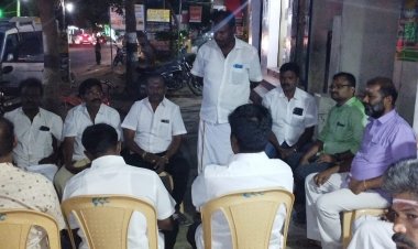 உசிலம்பட்டியில் பாஜகவின் ஆய்வுக்கூட்டம் நிர்வாகிகள் பங்கேற்பு