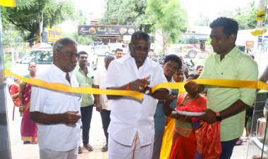 உசிலம்பட்டியில் Club10 சிக்கன் முத்துராமன் திறந்து வைத்தார் மக்கள் ஆர்வம்