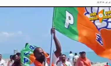 பாஜக தலைவர் அண்ணாமலை அவர்களை வரவேற்க தயாராகிறது மதுரை மேற்கு மாவட்ட பாஜக