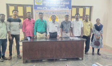 உசிலம்பட்டியில் தமிழ் இலக்கிய மன்றம் தொடங்கப்பட்டது தமிழ் ஆர்வலர்கள் மகிழ்ச்சி