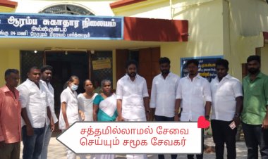 உசிலம்பட்டி பகுதியில் சத்தமில்லாமல் சேவை செய்யும் சமூக சேவகர் இளமகிழன்