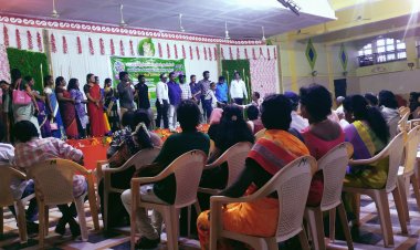 மதுரை தமிழ் தினக்கலைஞ்கள் சங்க 5 ம் ஆண்டு முப்பெரும் விழா மதுரையில் நடைபெற்றது