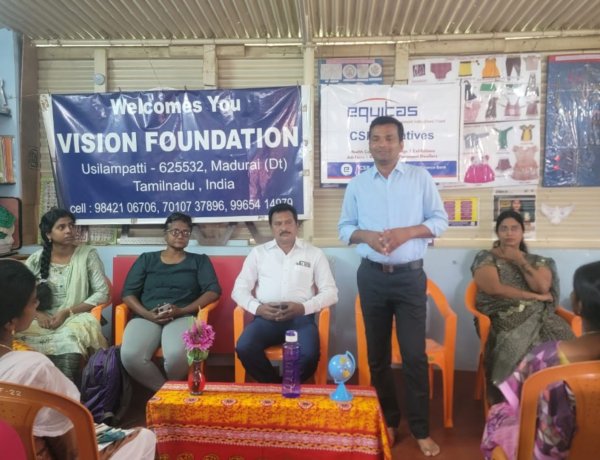 குடும்ப வன்முறை விழிப்புணர்வு  முகாம் உசிலம்பட்டி தன்னார்வ அமைப்பு