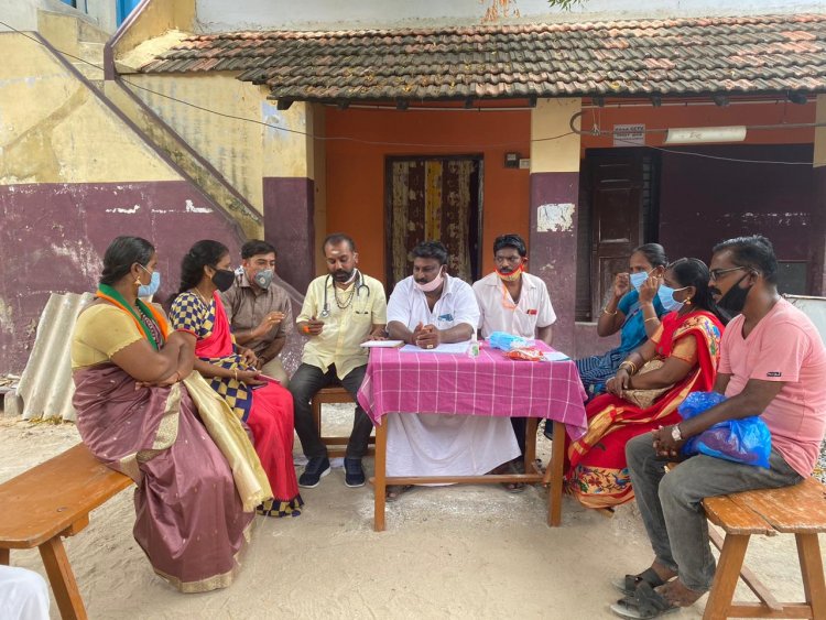 அசத்தும் பாஜக மருத்துவர் அணித் தலைவர் விஜய் பாண்டியன்