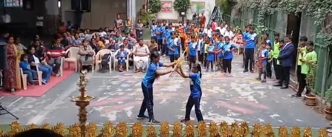 பெங்களூர் சஞ்சய்நகரில் தென்னிந்திய அளவிலான சிலம்பம் சாம்பியன்ஷிப் போட்டி எஸ் டி குமார் பங்கேற்பு